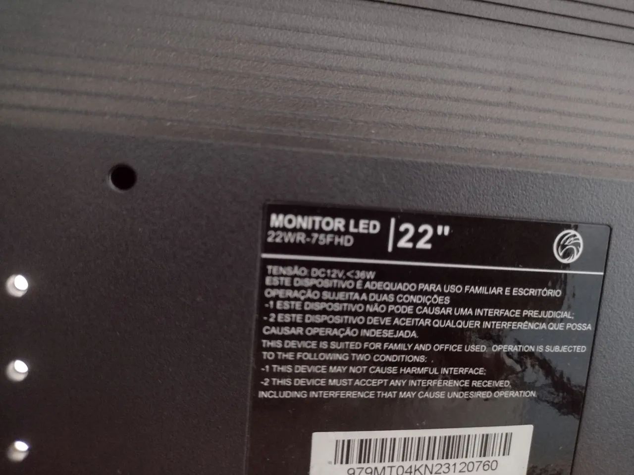 Monitor HDMI 22' Oportunidade  - Foto 2