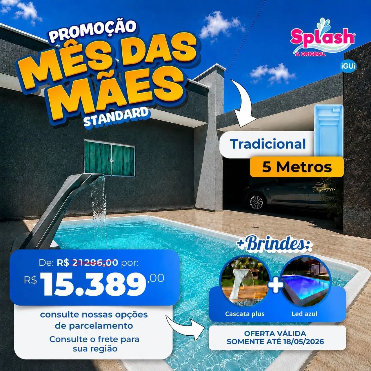 Oportunidade Piscina Completa e Instalada 
