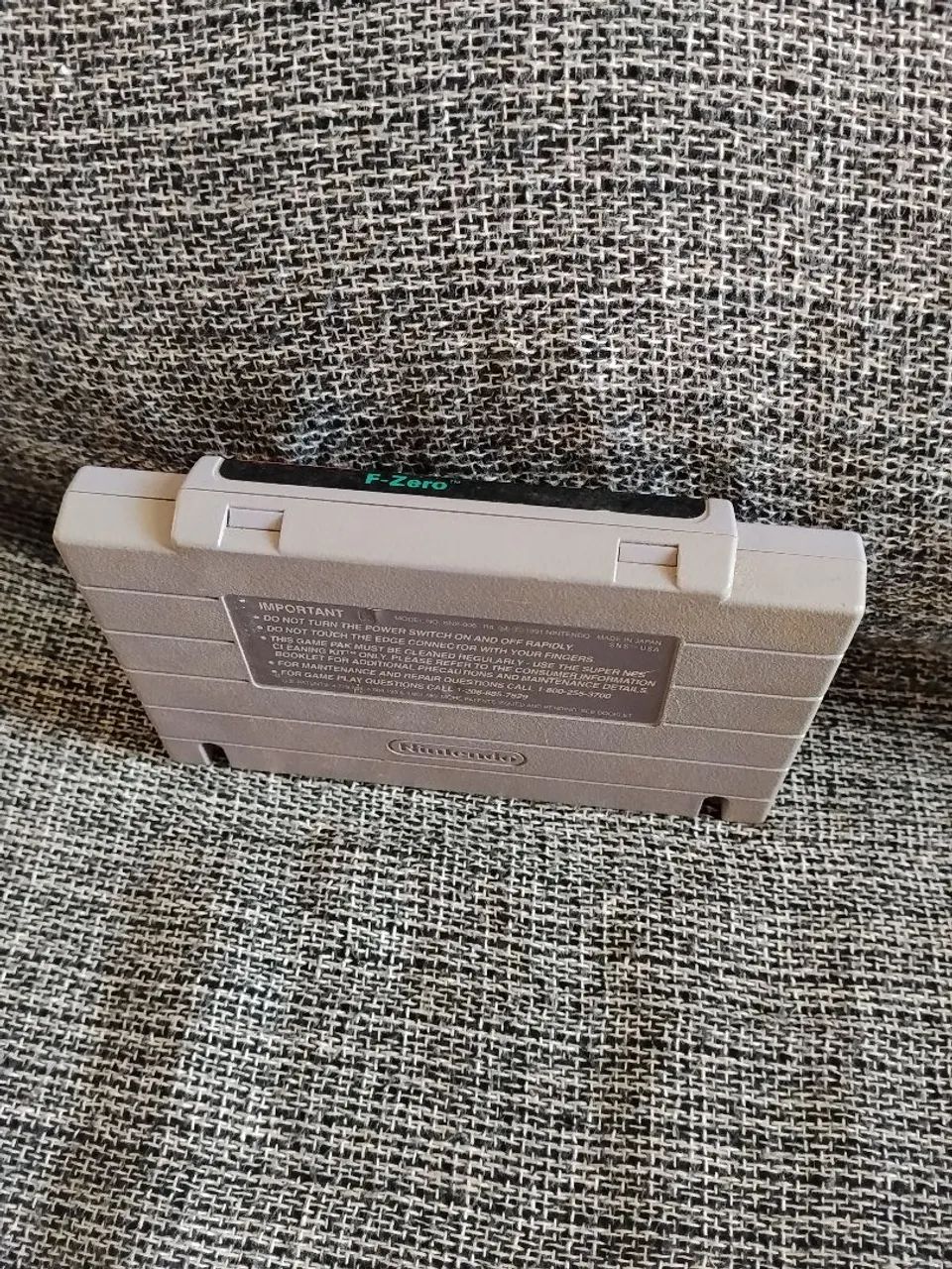 F-Zero Super Nintendo original  - Foto 2