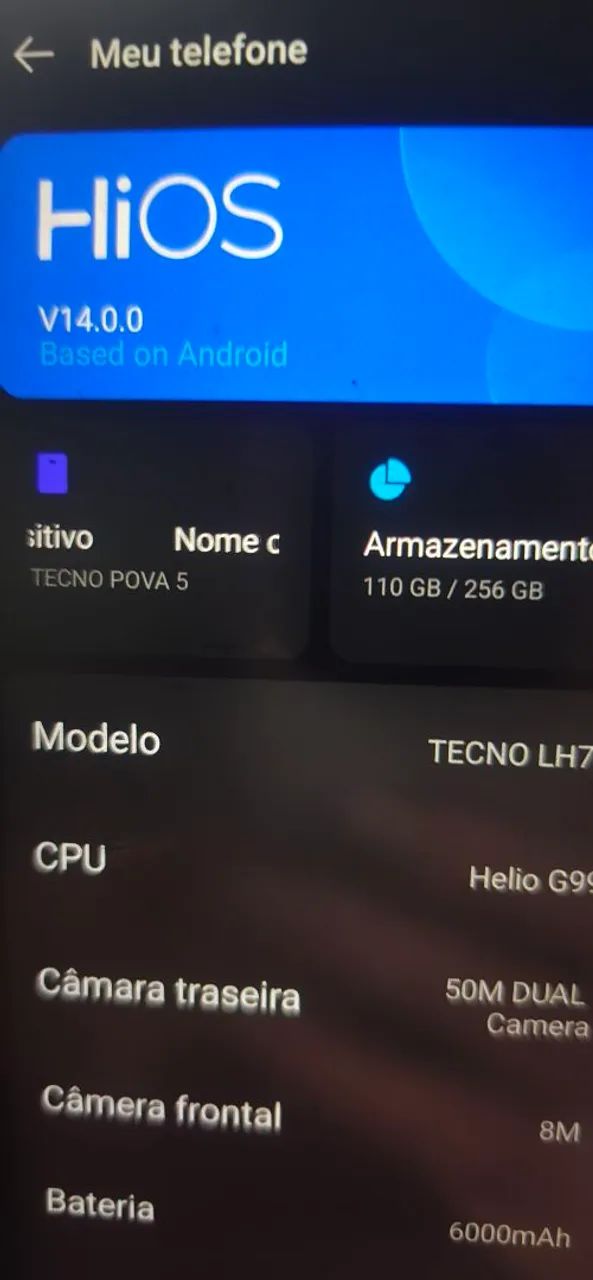 Vendo celular pova5
