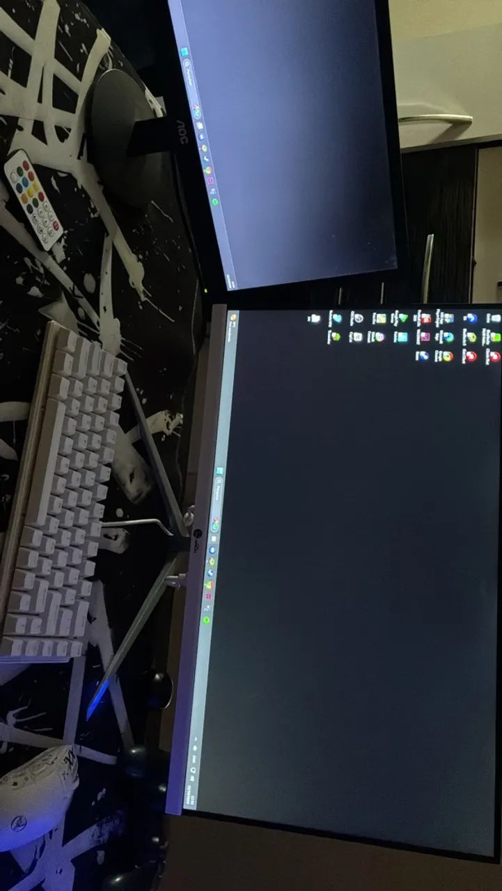 Pc gamer, com periféricos e monitores  - Foto 4