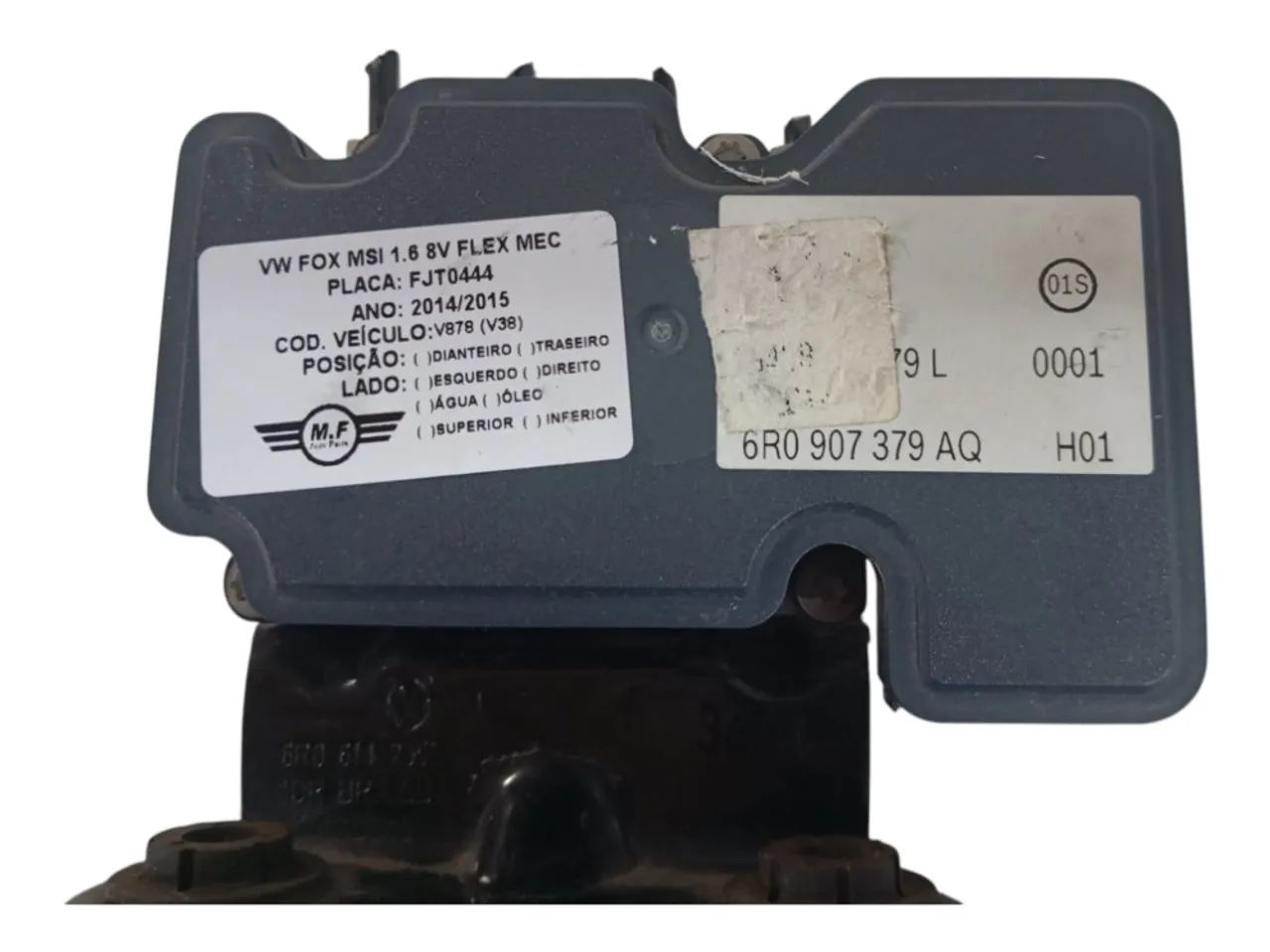 Kit Cold Code Volkswagen Fox Msi 1.6 8v Flex Mec 2015 - Peças para