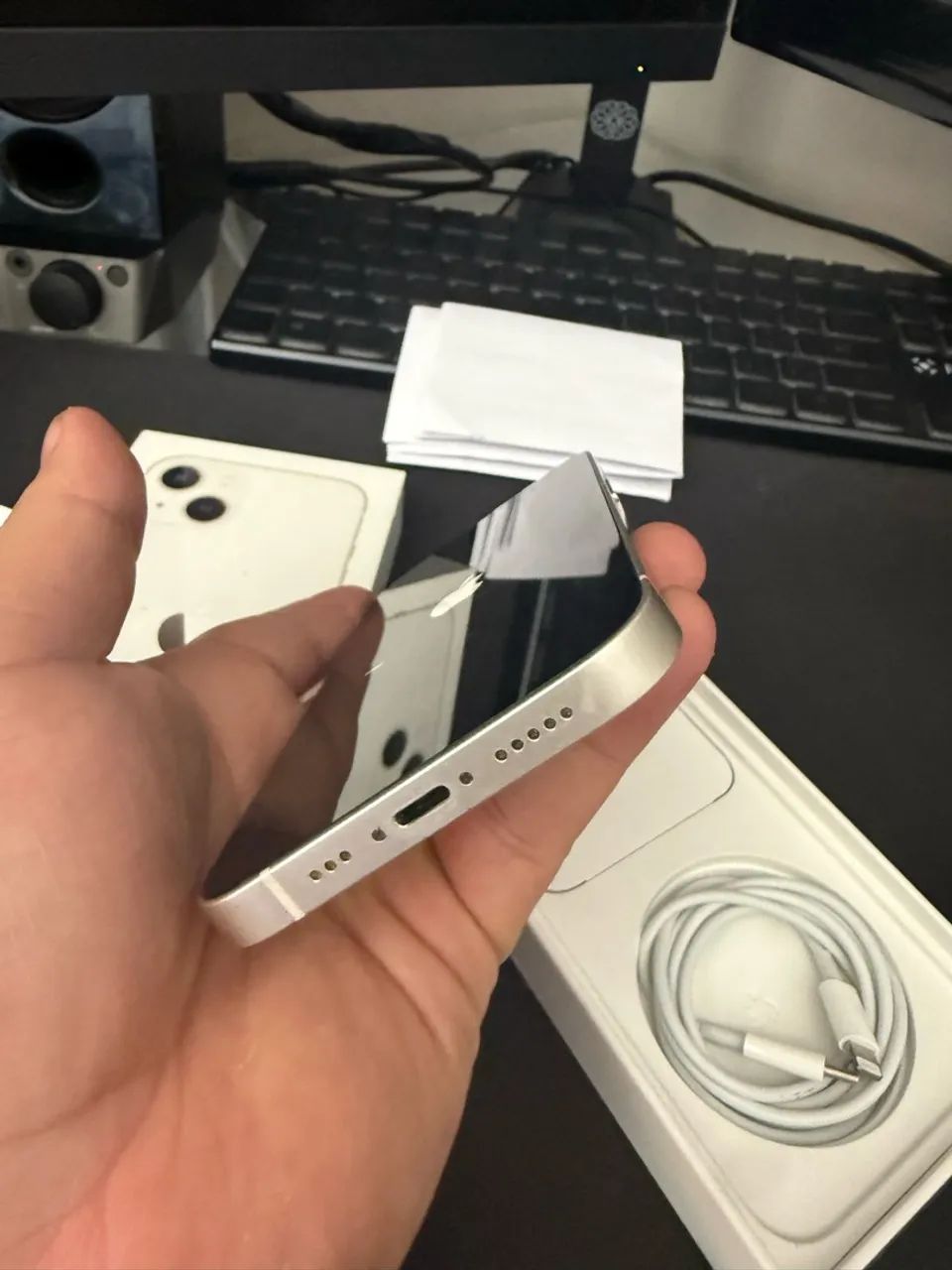 iPhone 13 128 gb branco  - Foto 4