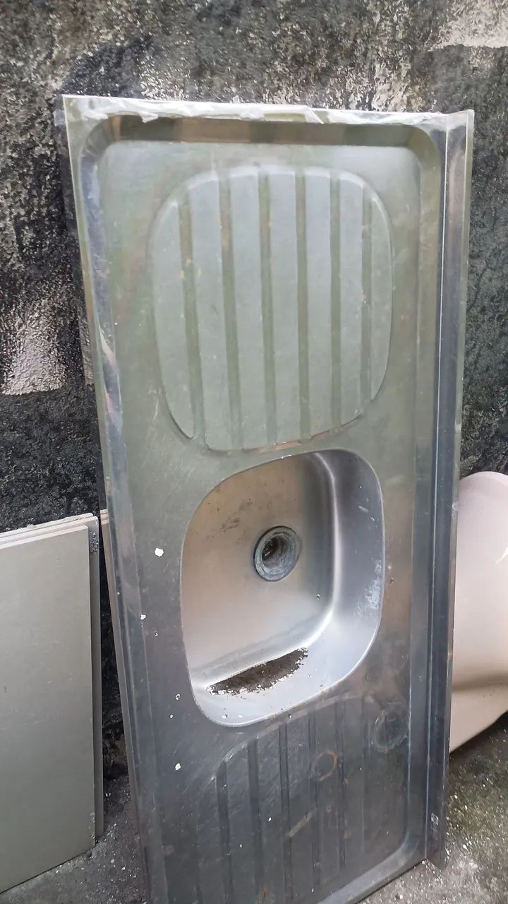 Pia inox 1,20 m