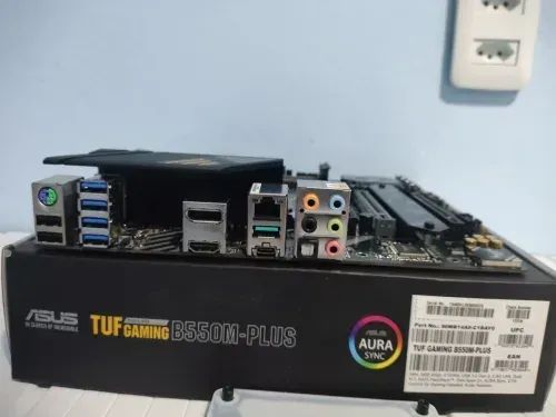 Placa-mãe ASUS TUF Gaming B550M-PLUS - Foto 3