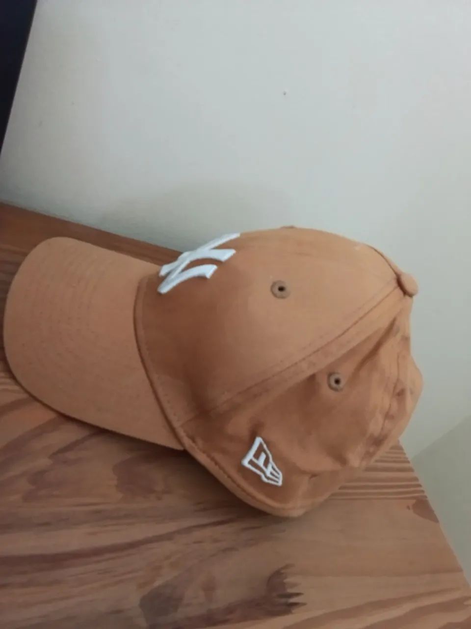 Boné New Era NY Yankees Original Caramelo Aba Curva 