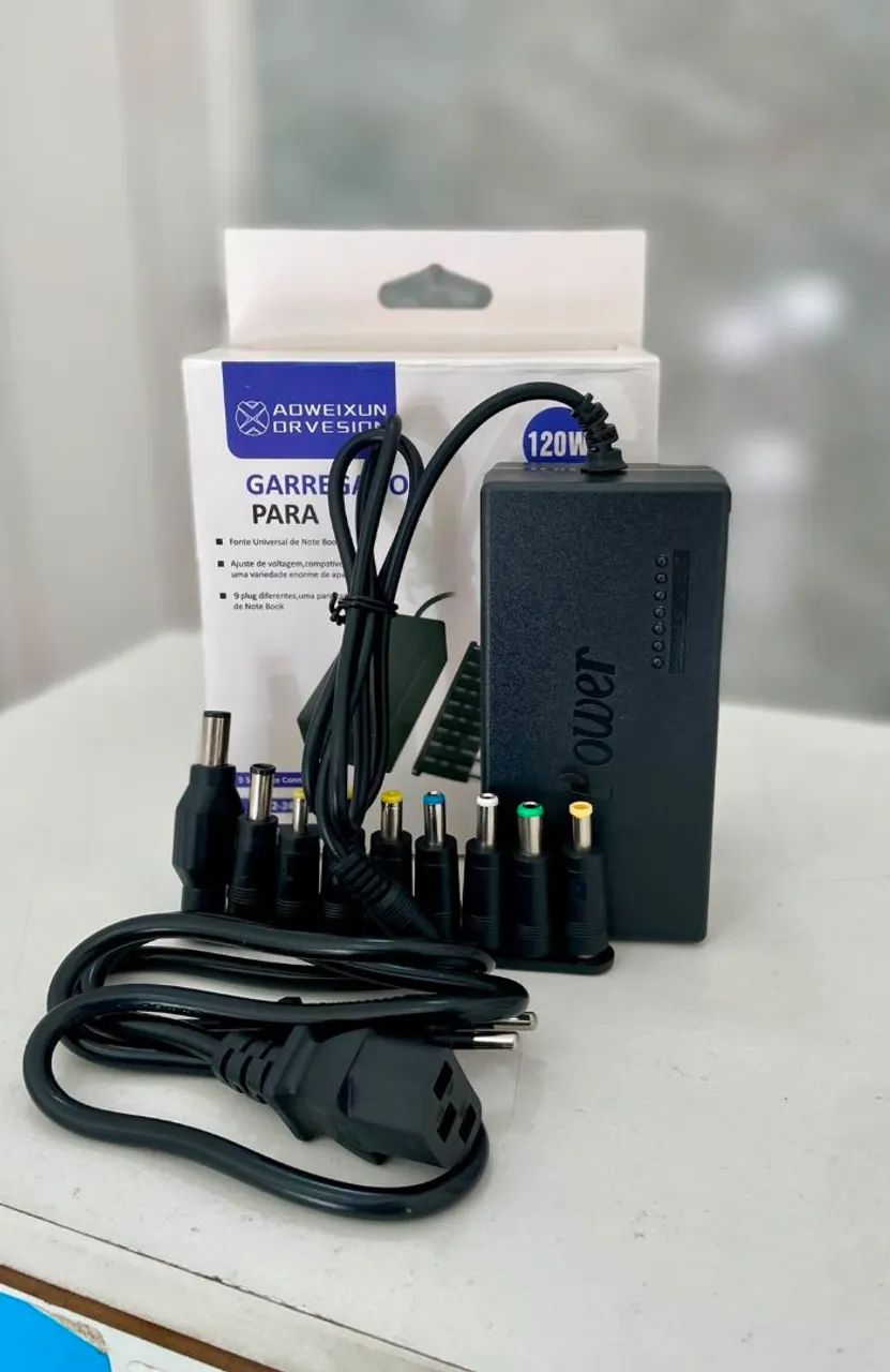 Fonte para notebook universal - entrega rápida 