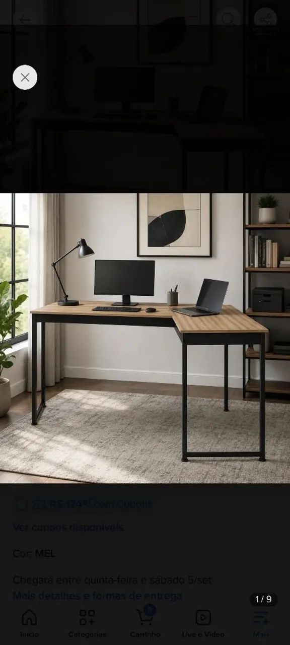 Escrivaninha/Mesa para estudos - Foto 4