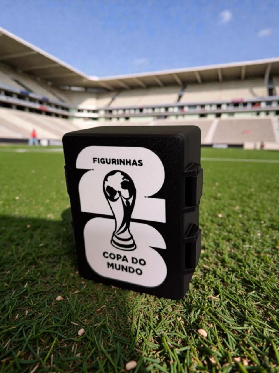 Caixa Organizadora Porta Figurinhas da Copa - 3D - Foto 2