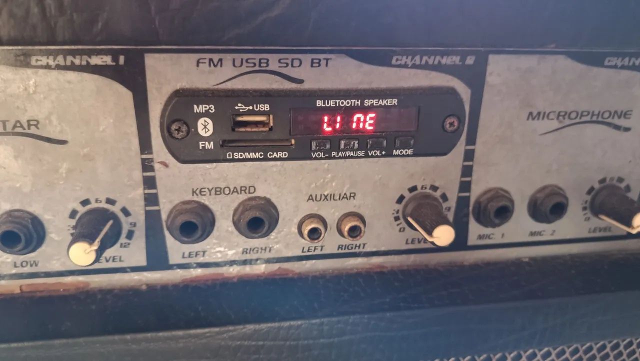 Caixa de som amplificada com bluetooth - Foto 2
