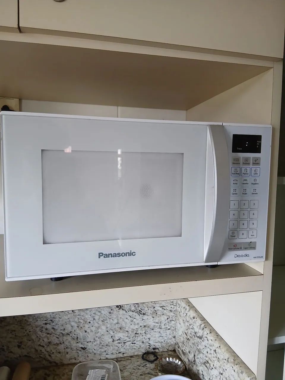 Micro-ondas Panasonic 21 Litros (127V) - Funcionando Perfeitamente!