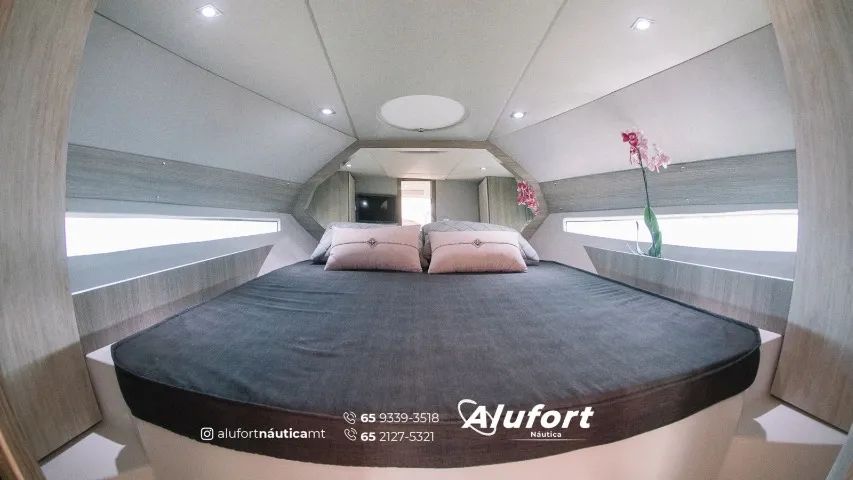 Lancha Onix 380 HT (38 Pés) - ñe Coral/Focker/NX/Fs/Azimut/Ferretti - Foto 8