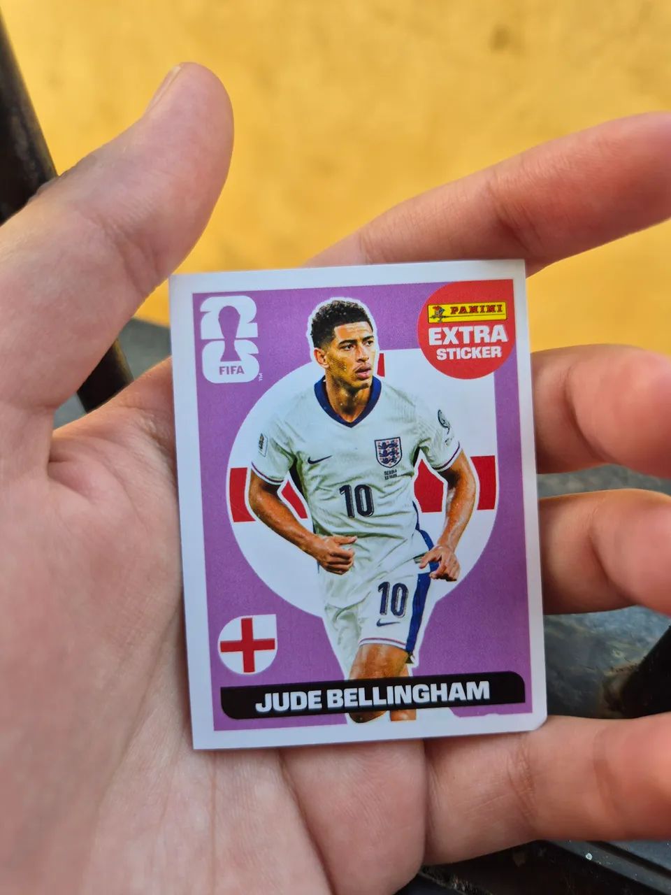 Figurinha Extra legend roxa Jude Bellingham - Copa 2026