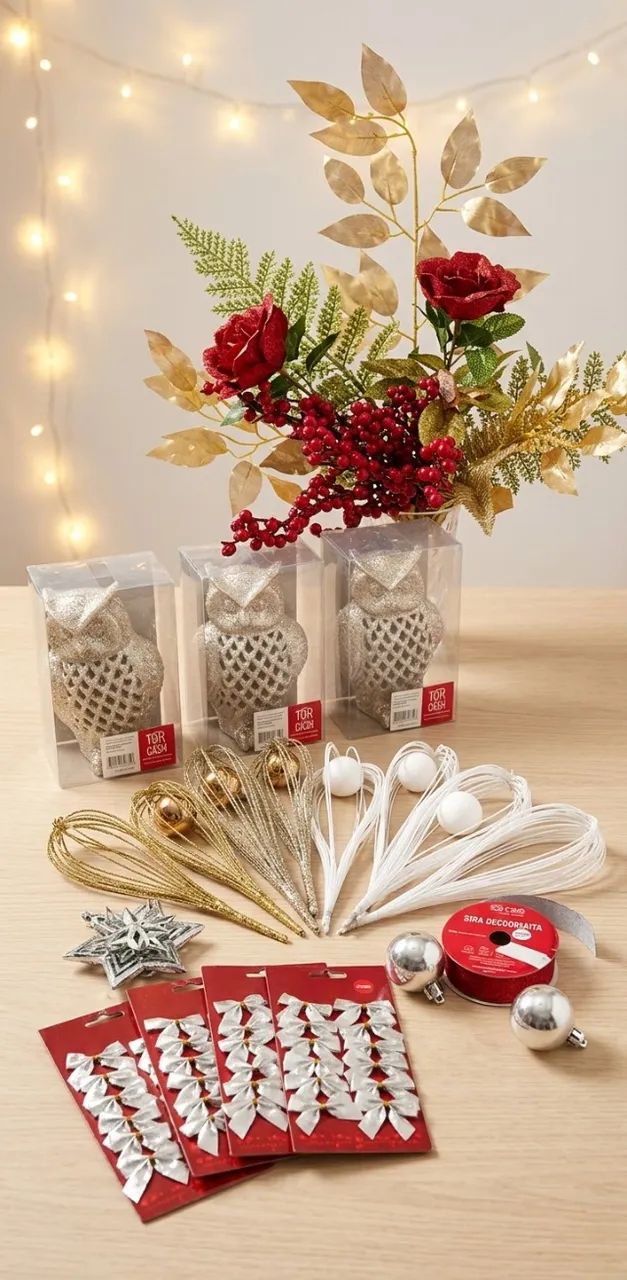 Lote decoração de natal