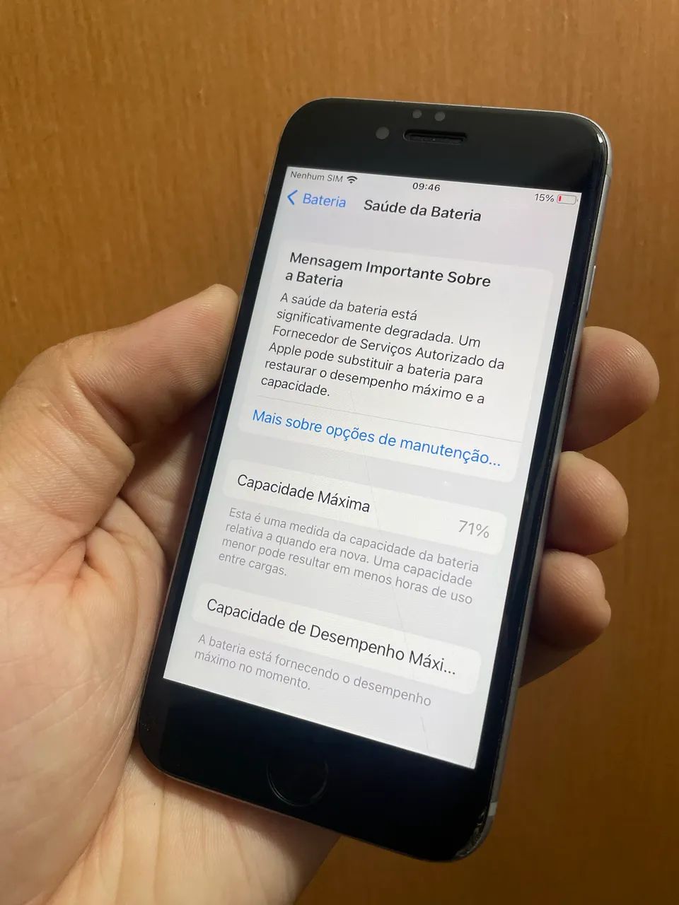 Iphone 6s Cinza - Foto 4