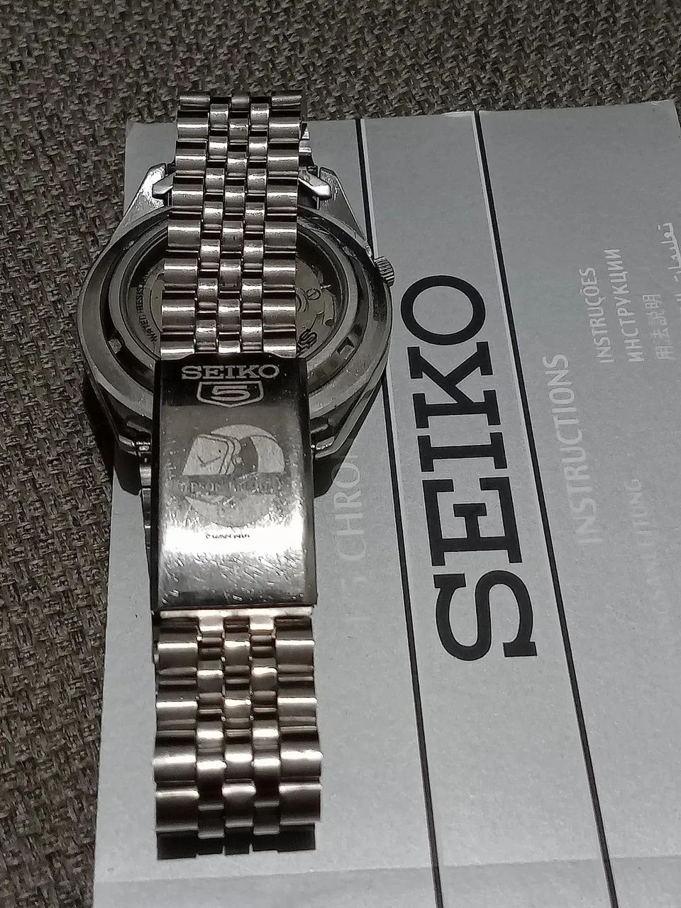 Seiko 5 automático ano 2003 - Foto 5