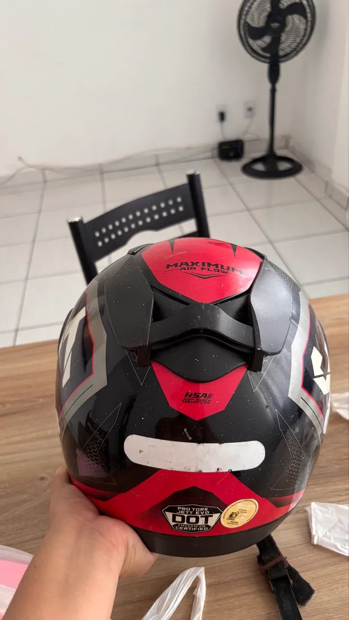 Capacete usado MAXIMUM AIRFLOW - Foto 3