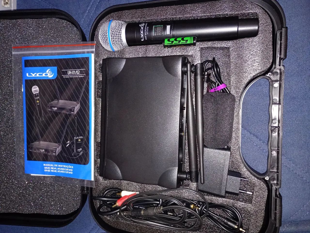 Microfone lyco sem fio 