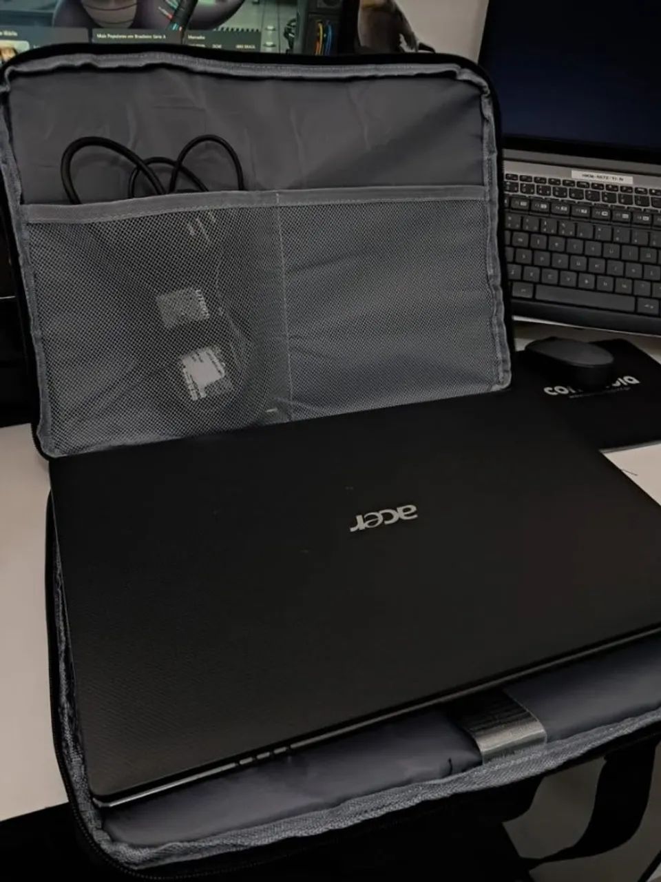 Notebook Acer 15.6 - 10GB RAM + SSD 240GB (Ideal para Estudos / Escritório)