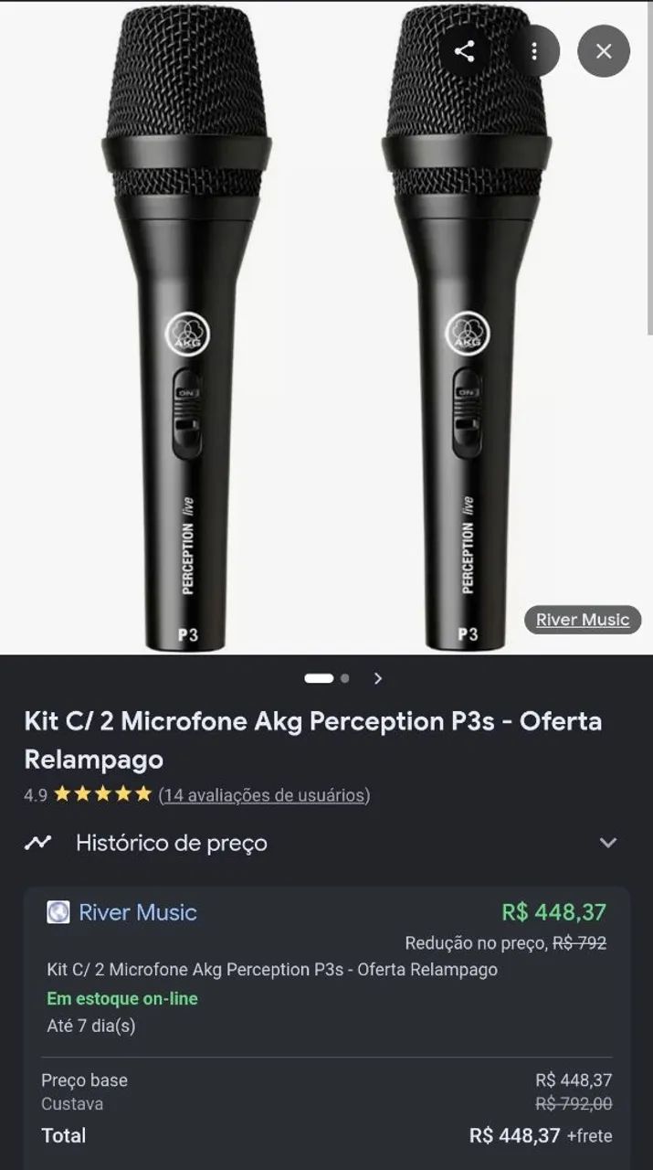 Microfones de Estúdio Profissionais - Foto 4