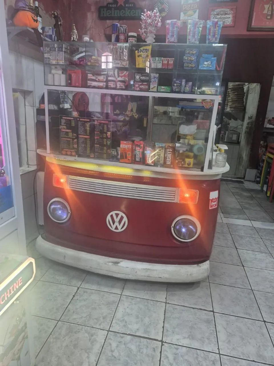 Balcão, estilo kombi