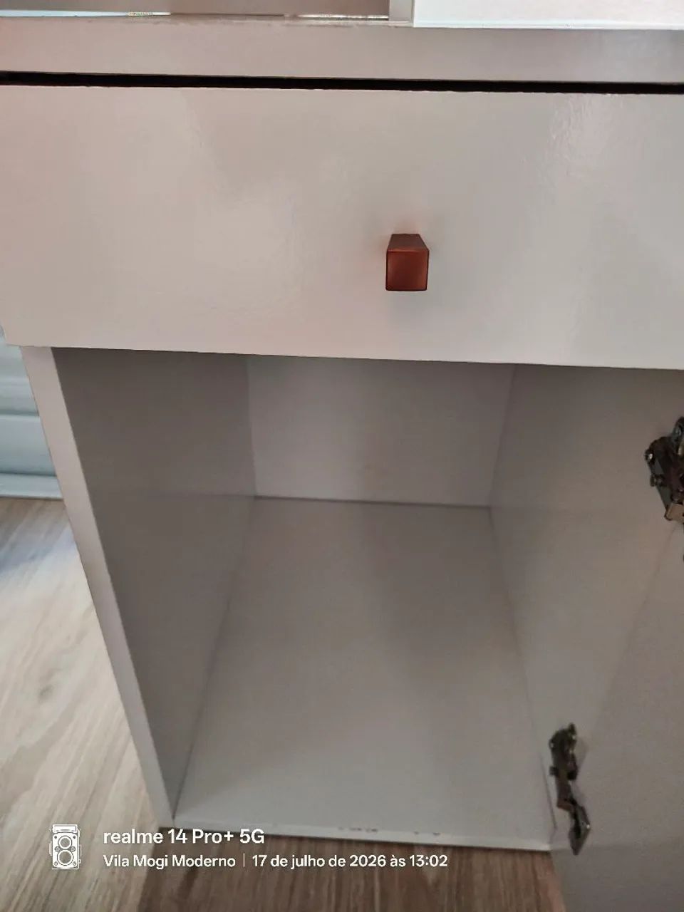 Escrivaninha Branca linda e moderna - Foto 3