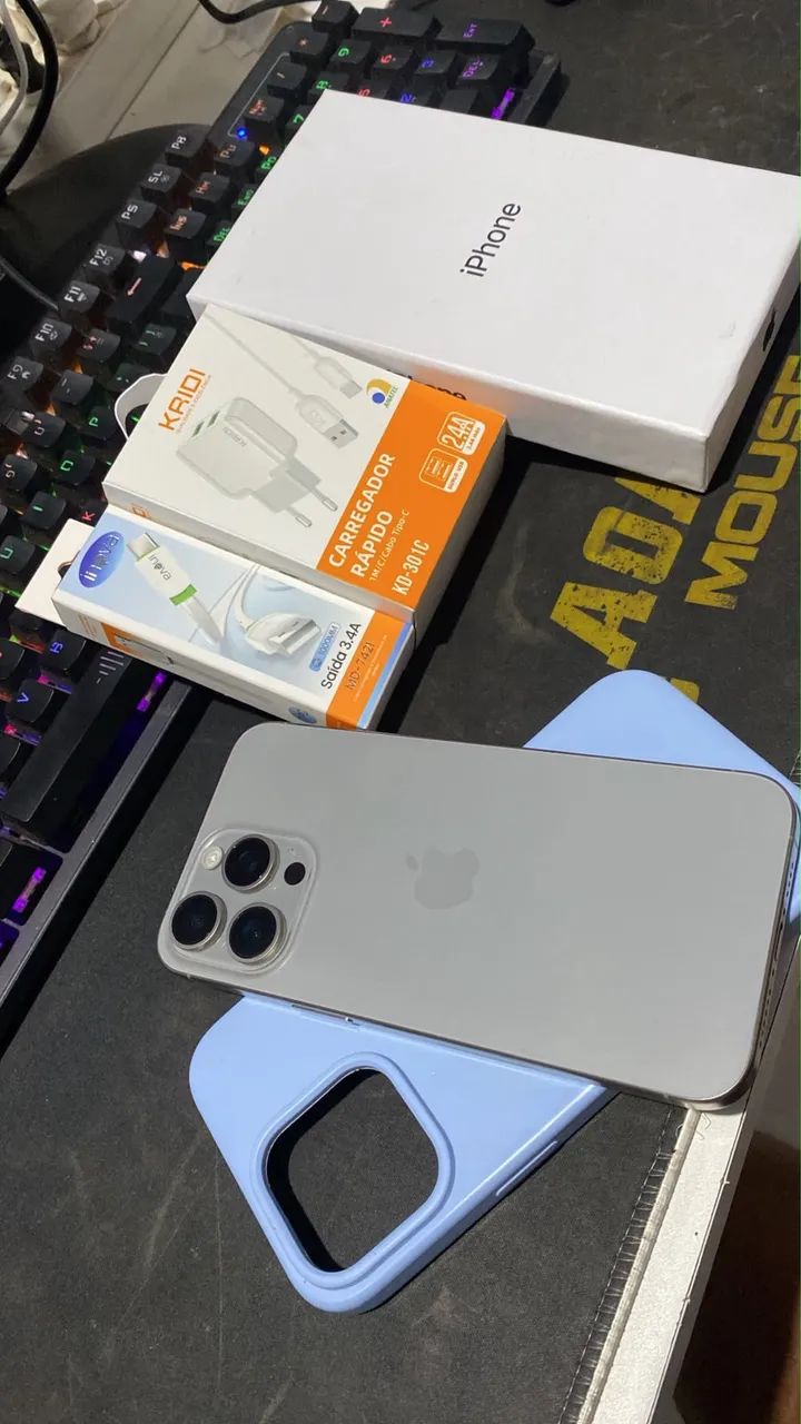 iPhone 15 Pro Max 512gb impecável!