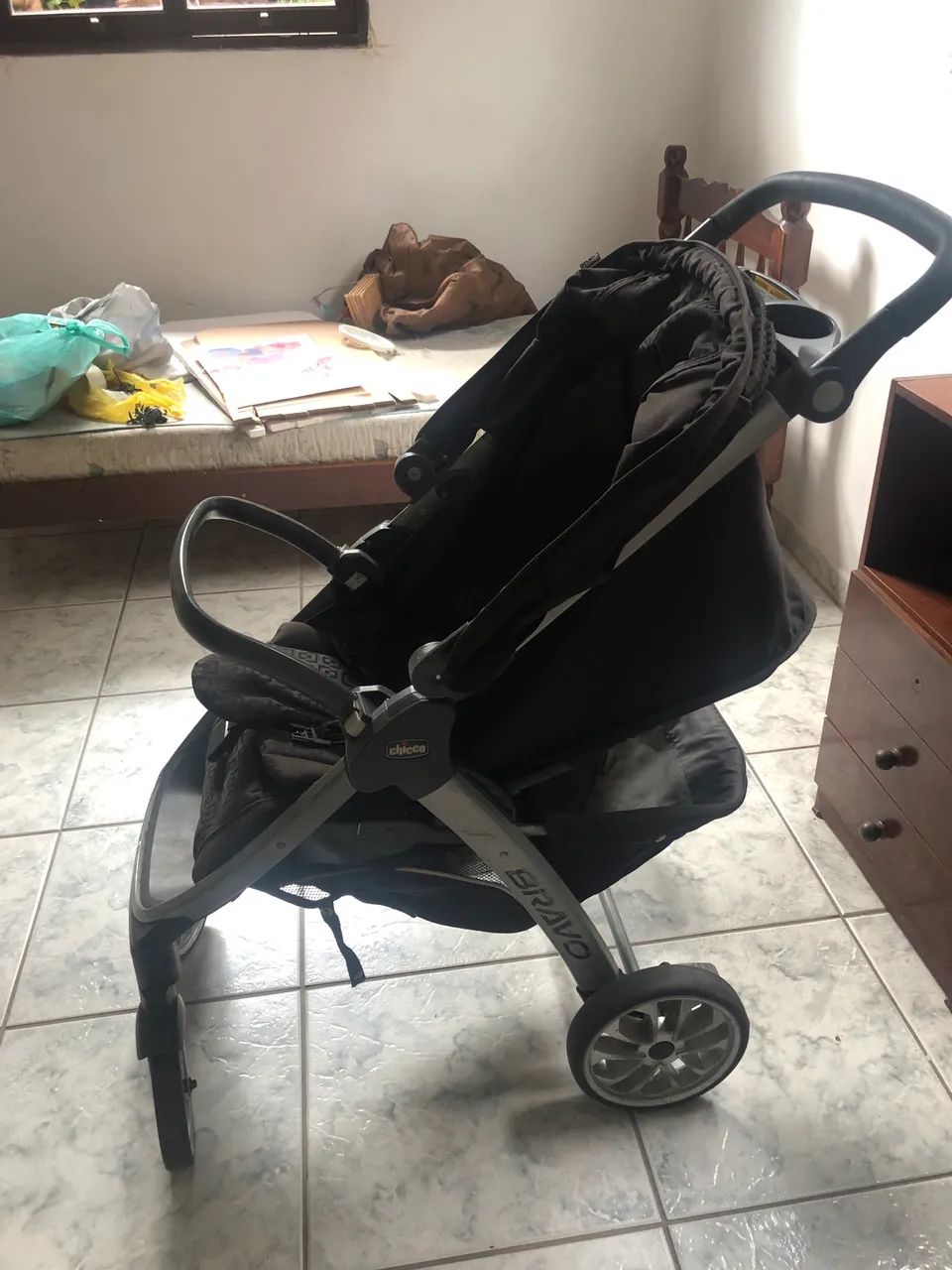 Carrinho para bebê chicco bravo - Foto 2