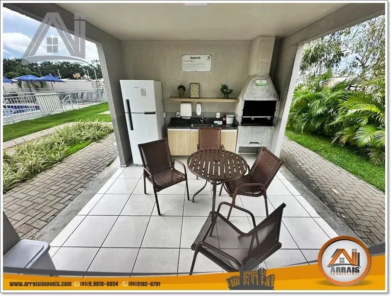 Apartamento com 2 dormitórios para alugar, 45 m² - Cajazeiras - Fortaleza/CE - Foto 3