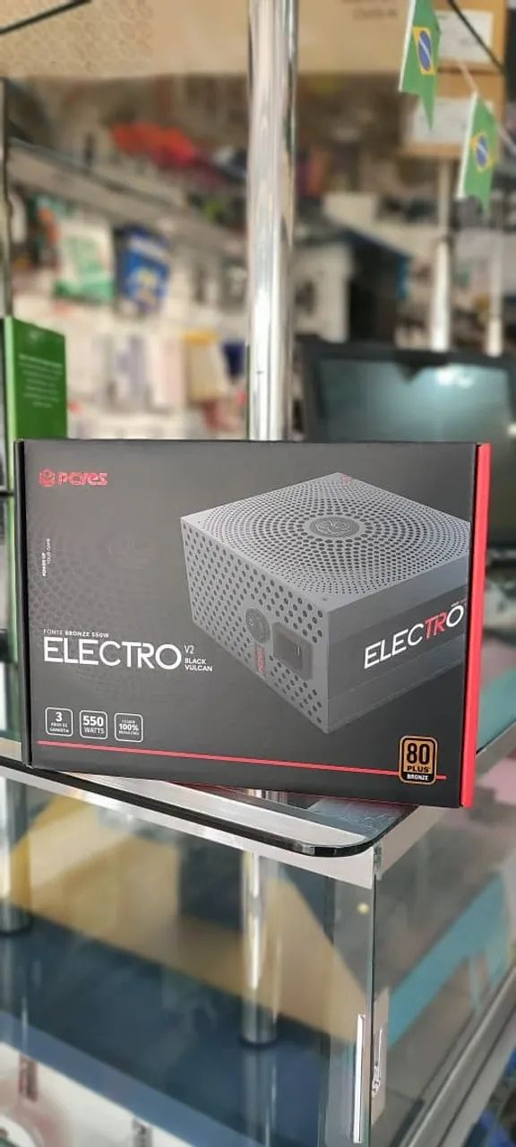 Fonte Atx 550w 80 plus