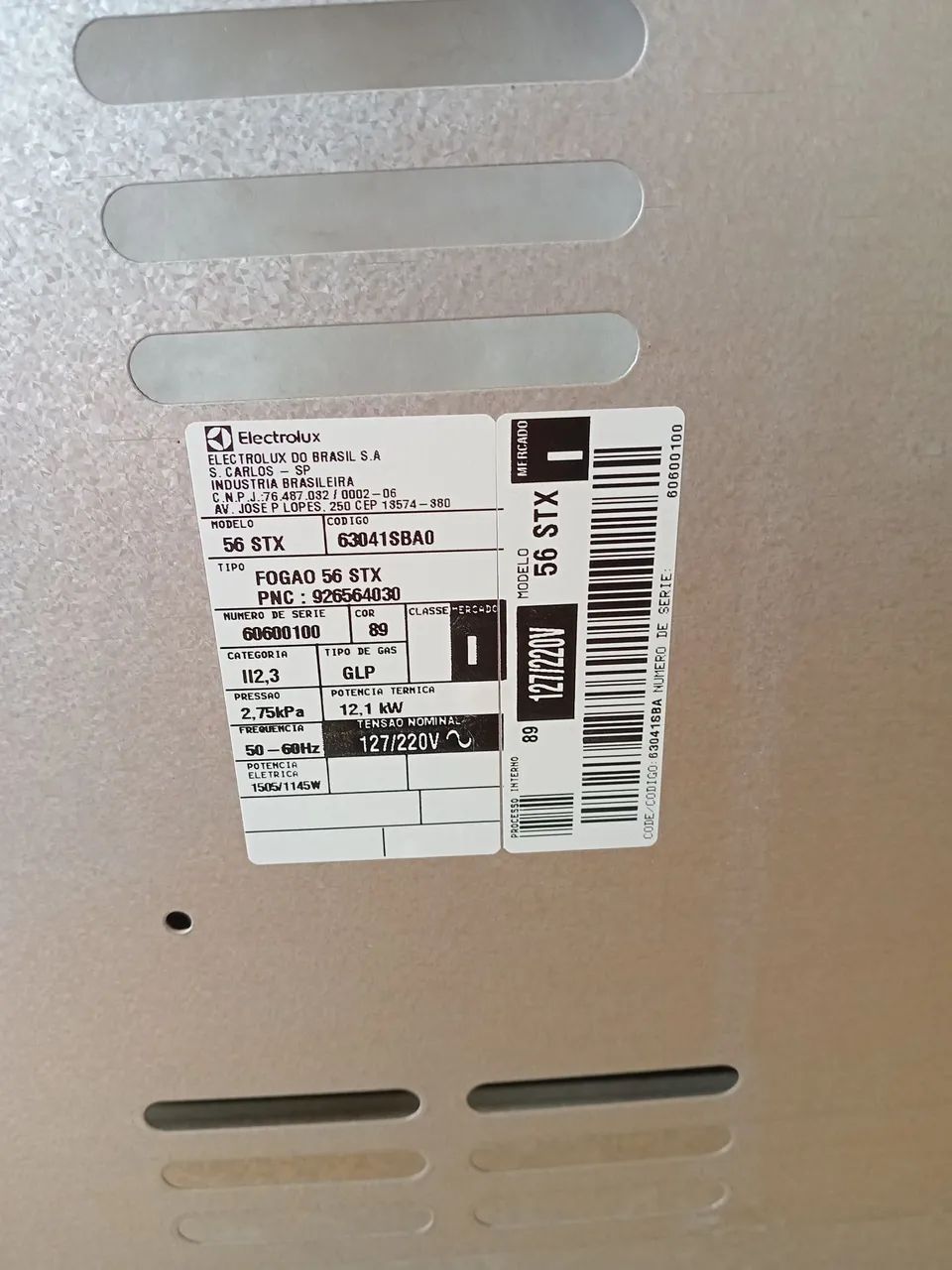 Fogão Electrolux 4 bocas 56 STX Bivolt Com Grill e Timer - Foto 3