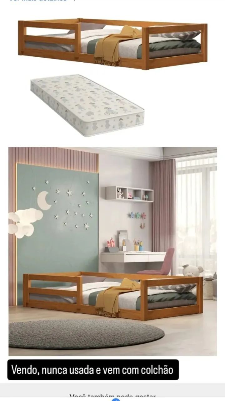 Cama montessoriana 
