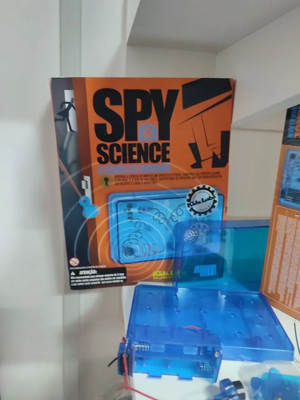 Spy Science alarme de invasão brinquedo  - Foto 2