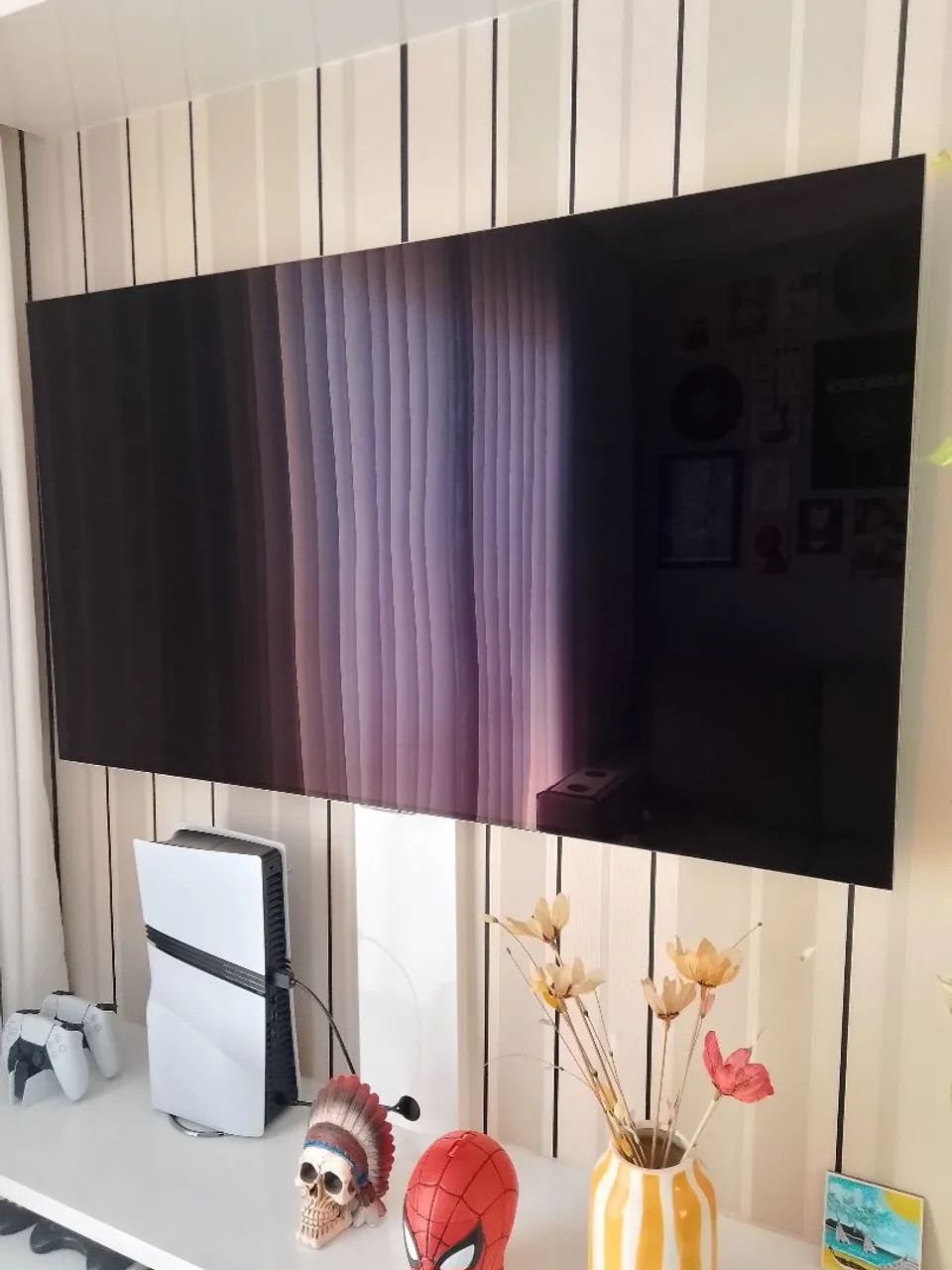 Tv OLED C2 55 polegadas semi nova - Foto 4