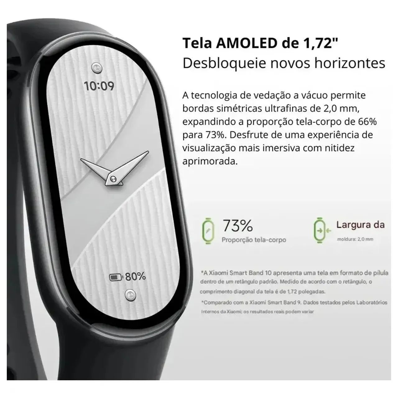 Xiaomi Smart Band 10 versão global  - Foto 3