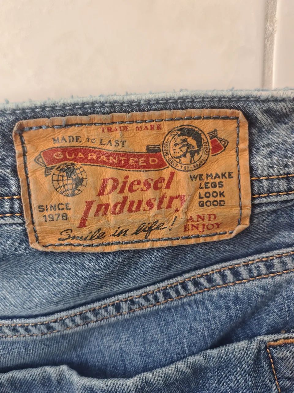 calça jeans diesel vintage y2k