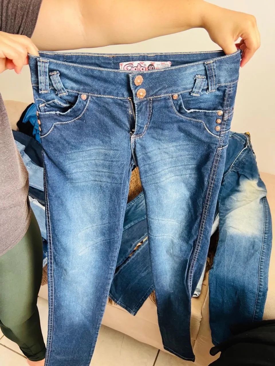 Calça jeans bazar  - Foto 2