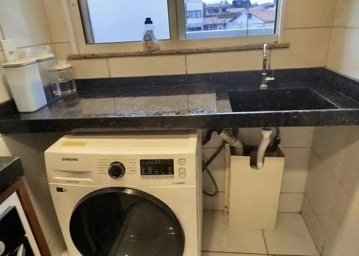  Bancada para lavanderia sob medida 
