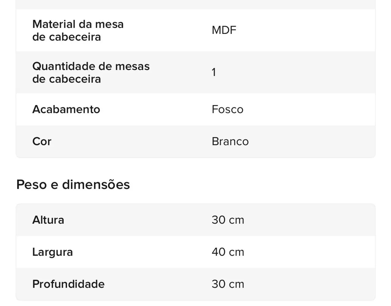 Mesa De Cabeceira Suspenso C Gaveta Frente Espelhada Branco - Foto 5