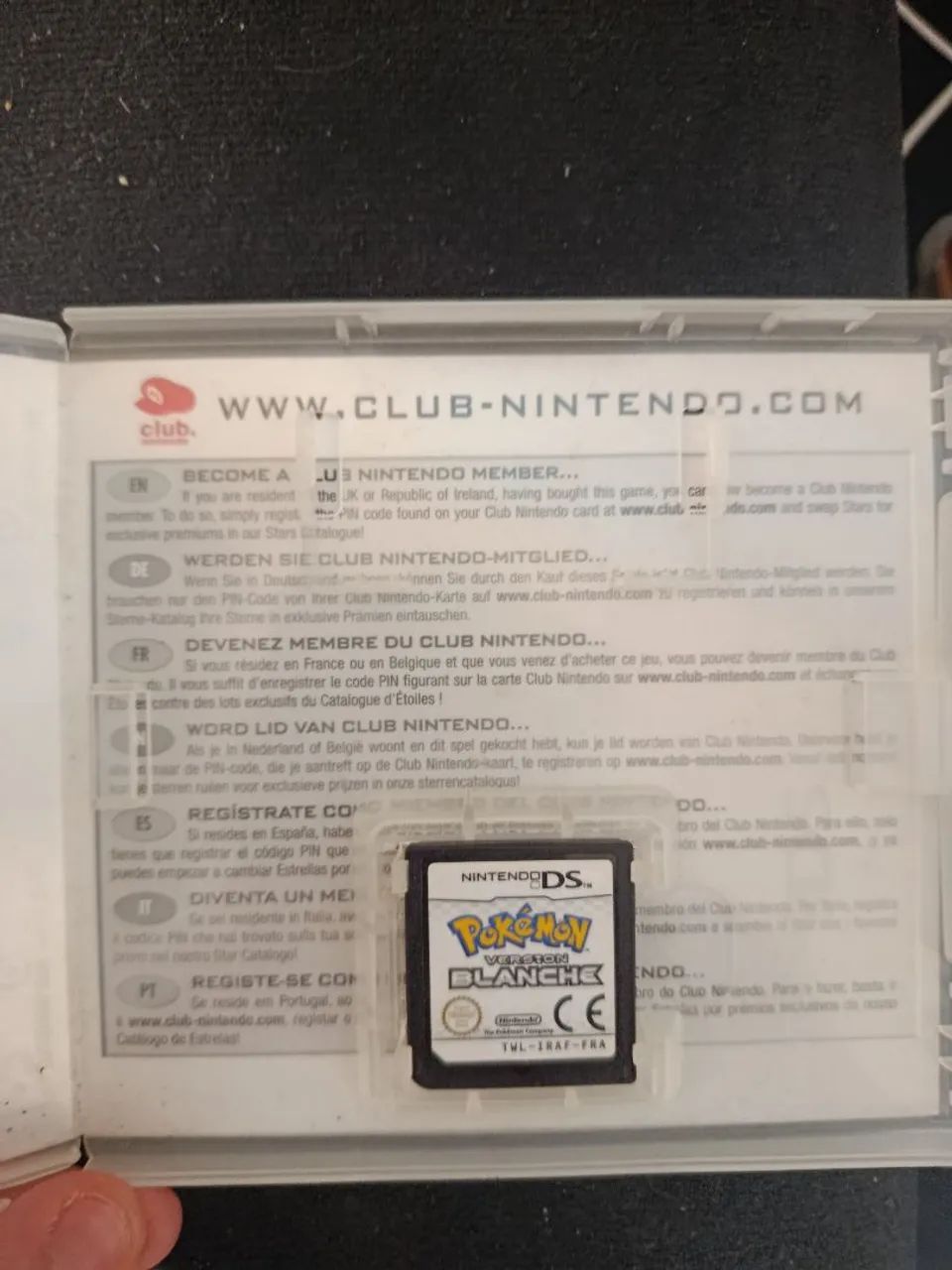 Pokémon White (Blanch) Francês DS - Foto 3