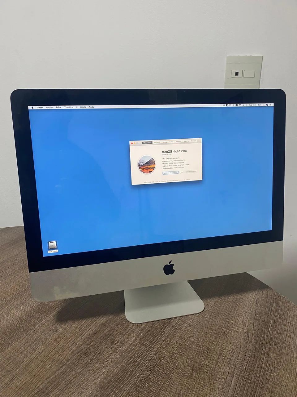 iMac 21,5 polegadas modelo 2011 - Computadores e Desktops