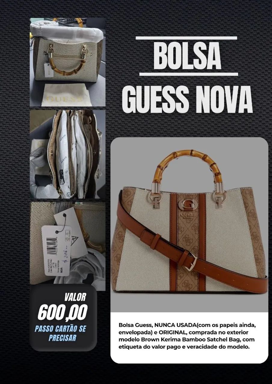 Bolsa Guess Original Nunca Usada - Foto 5