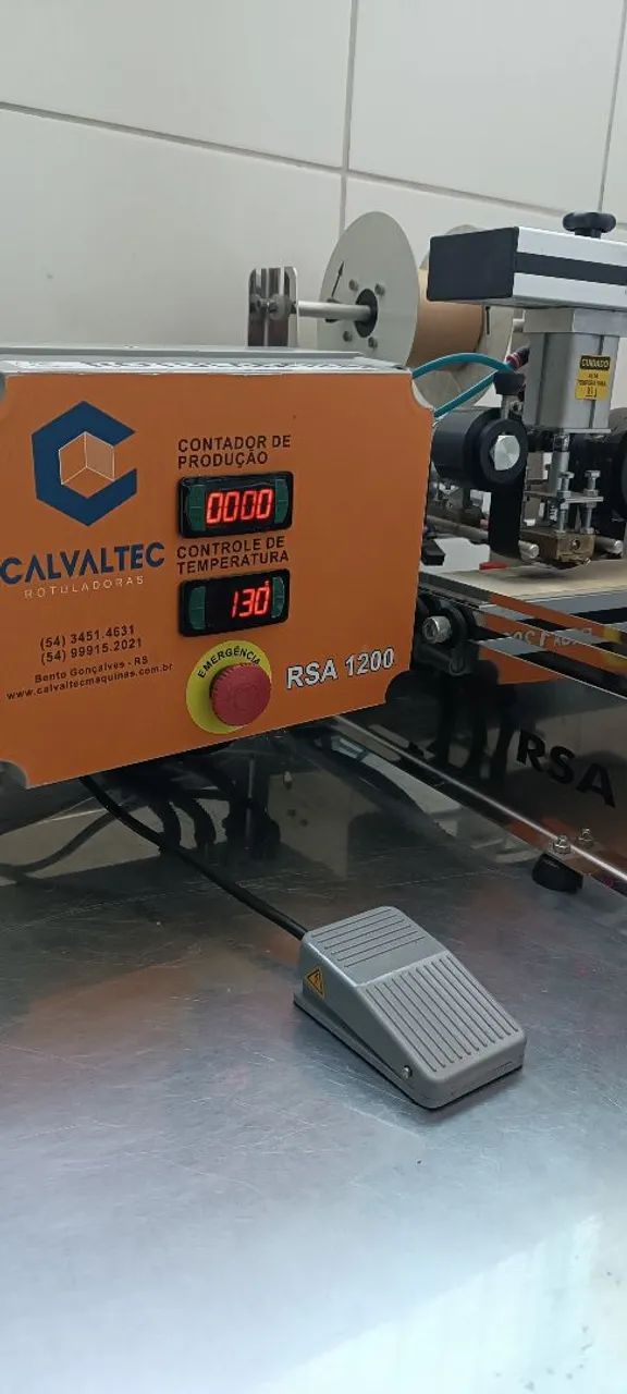 Rotuladora Semiautomática RSA 1200   - Foto 2