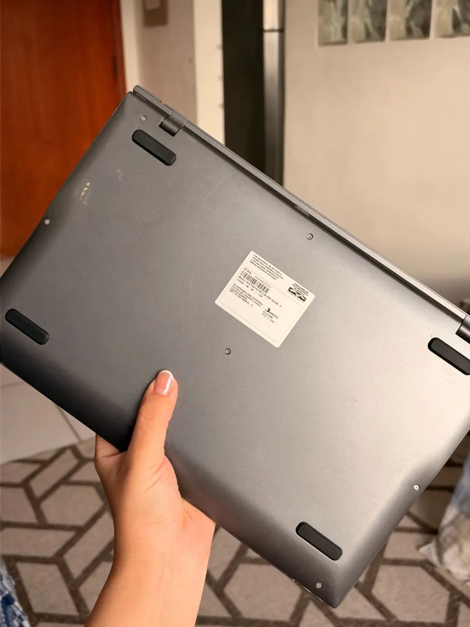 Notebook Positivo Motion - Funcionando, com detalhe no teclado - Foto 3