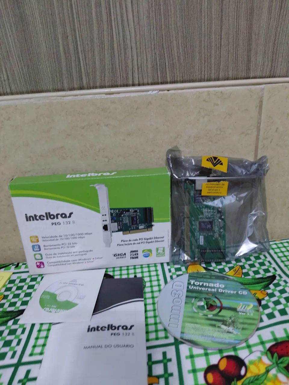 Placa de rede intelbras