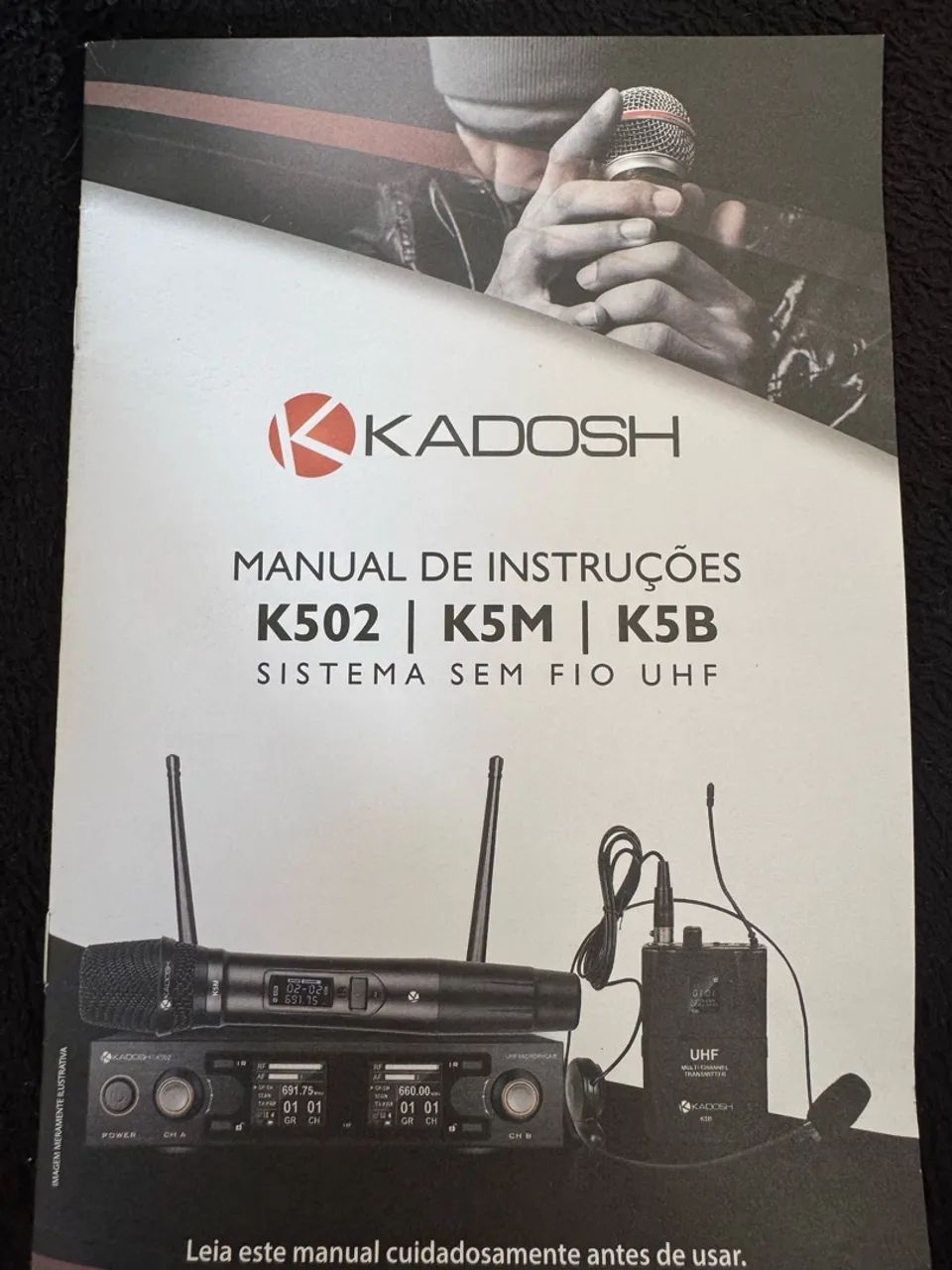 Microfone kadosh K502/K5M/K5B