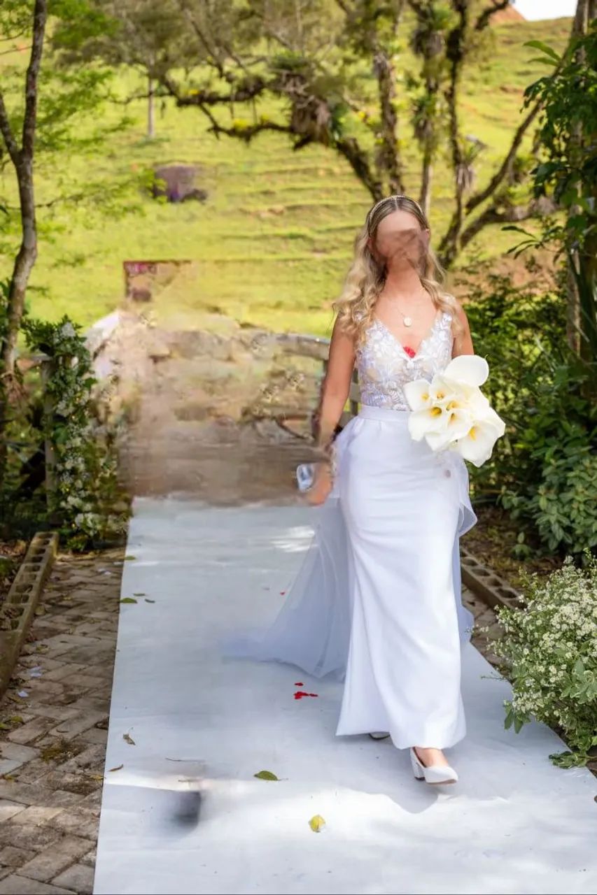 Vendo lindo vestido noiva - Foto 2