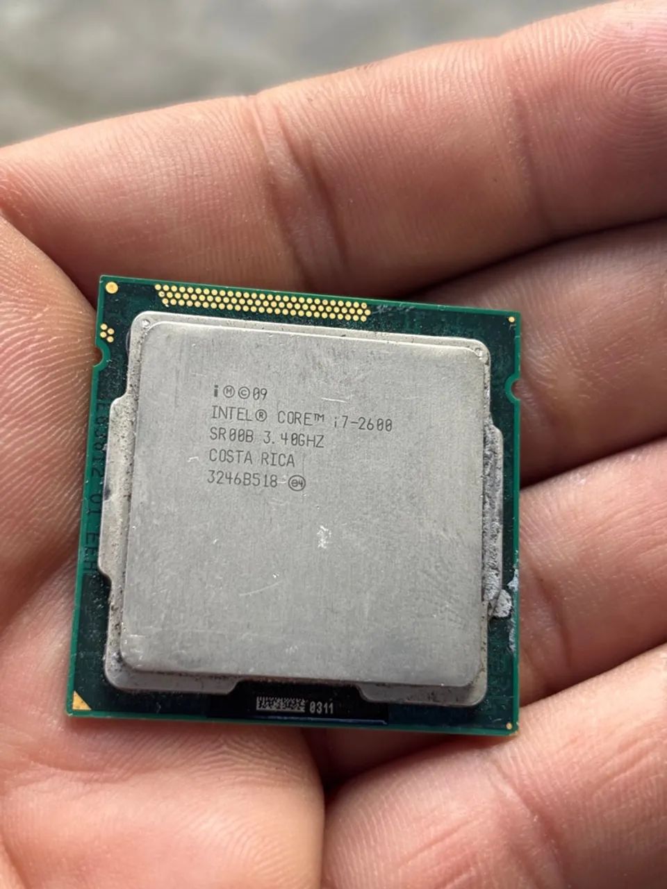Processador i7-2600.   Intel      Maracanã 