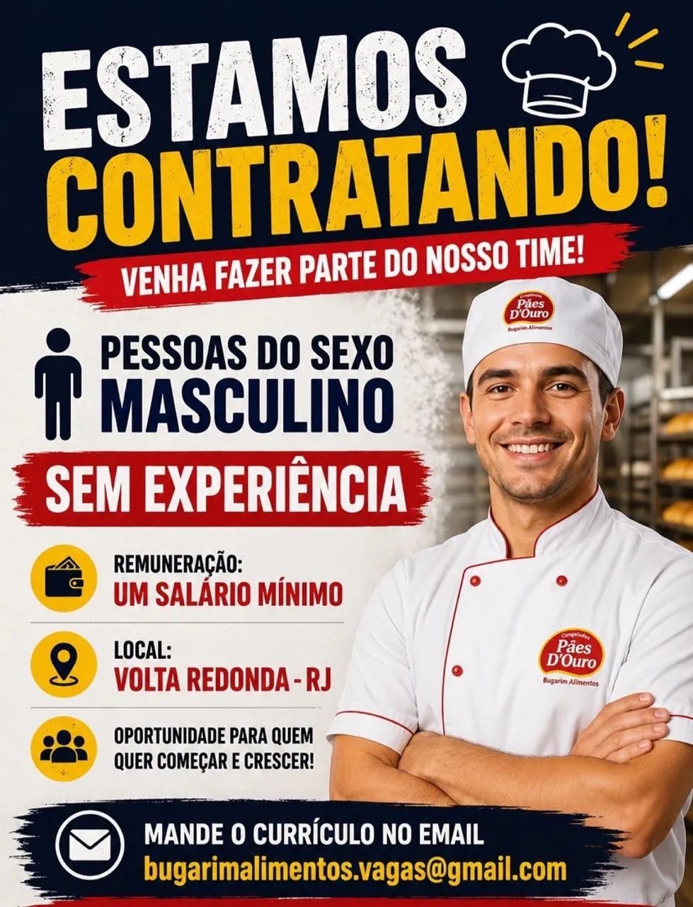 Vaga em Volta Redonda - RJ