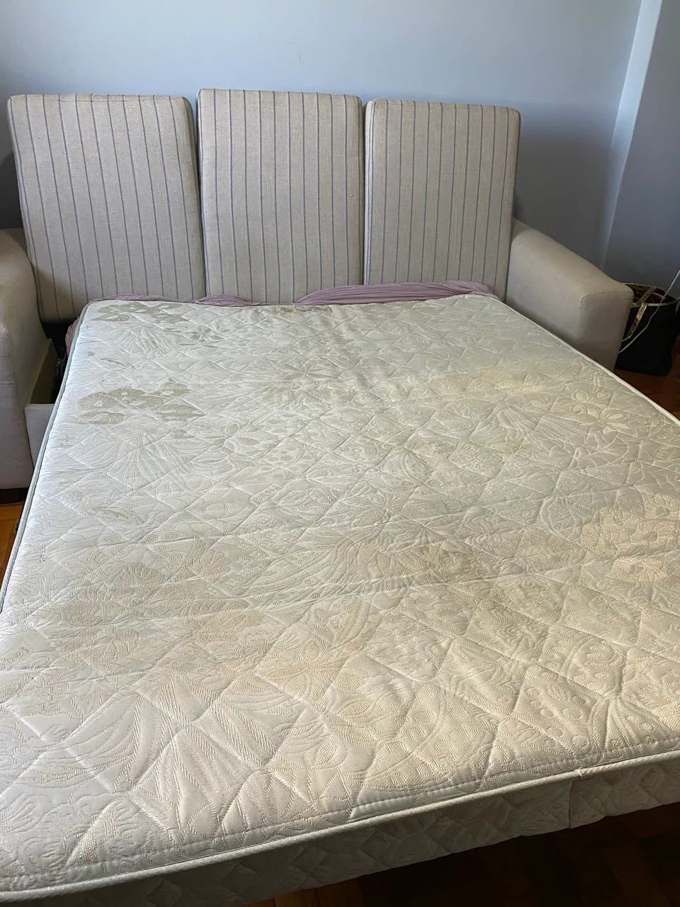 Sofá Cama plenitude com colchão de molas  - Foto 3